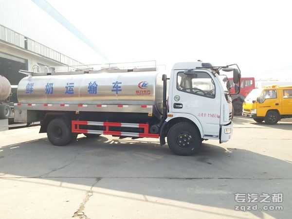 厂价低价促销东风8吨鲜奶运输车