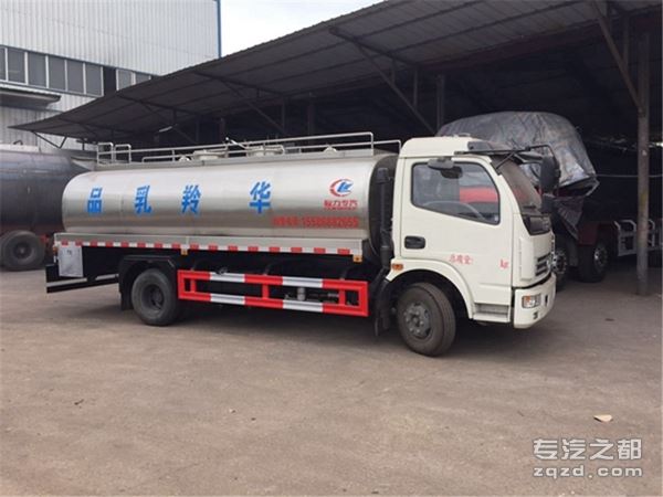 东风多利卡8吨鲜奶运输车怎么卖 8吨鲜奶车报价
