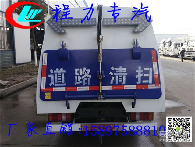 16吨东风天锦扫路车供应商-扫路车工作原理