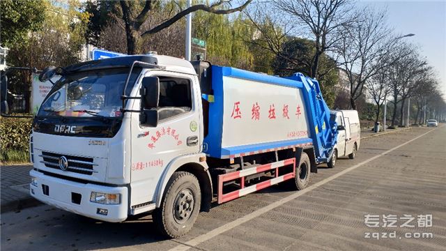 程力厂家直销 国五 东风多利卡/天锦/天龙压缩式垃圾车 4-18吨
