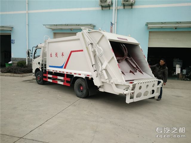 程力厂家直销 国五 东风多利卡/天锦/天龙压缩式垃圾车 4-18吨