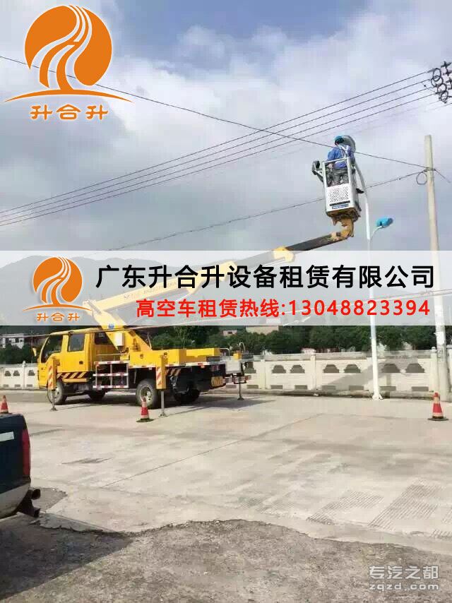 东莞东城区租赁灯光改造作业车路灯安装作业车出租服务