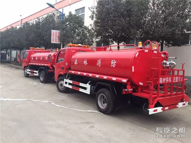 国五东风4吨水罐消防车多少钱一辆 消防洒水车多少钱