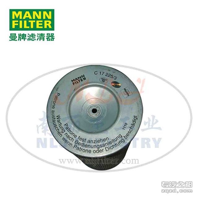 MANN-FILTER(曼牌滤清器)空气滤清器滤芯C17225/3
