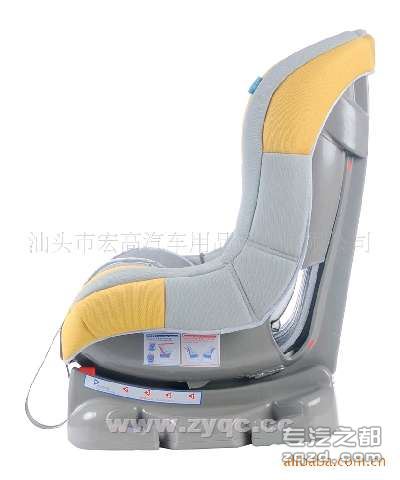 KS-2090儿童汽车安全座椅-绿灰网