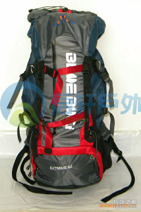 供应户外登山包背包/防雨罩/铝支架/登山背包