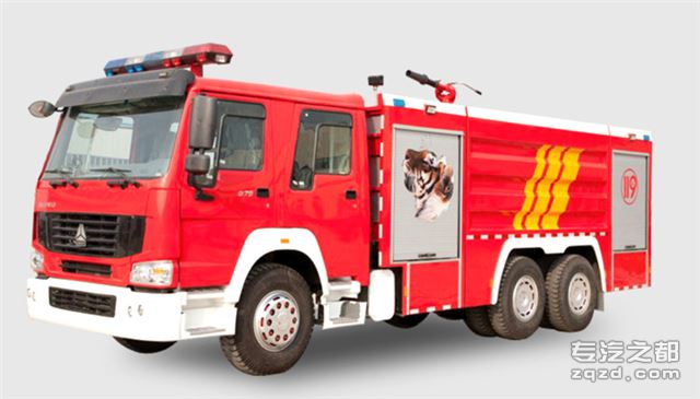 12吨消防车正式落户黑龙江巴彦县整装待命