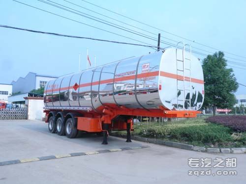 楚飞牌CLQ9400GRY型易燃液体罐式运输半挂车