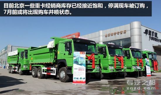 7月1日补贴截止 新型渣土车北京热卖中
