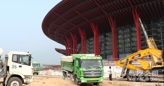 绿色装备 福田汽车助力APEC会议场建设