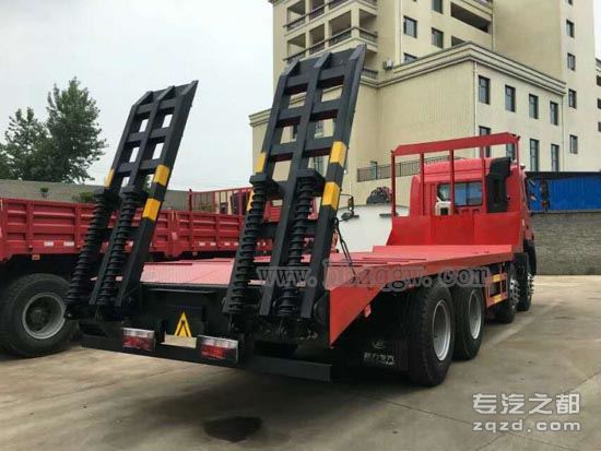 江淮格尔发平板运输车150-220挖机运输平板车厂家直销