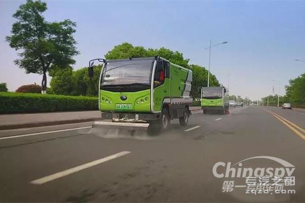 六款纯电动环卫车型亮相南京环卫展