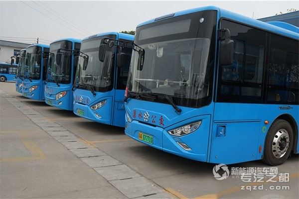 江苏南京：20辆银隆新能源公交车亮相溧水街头