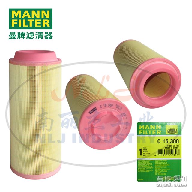 MANN-FILTER(曼牌滤清器)空气滤清器滤芯C15300