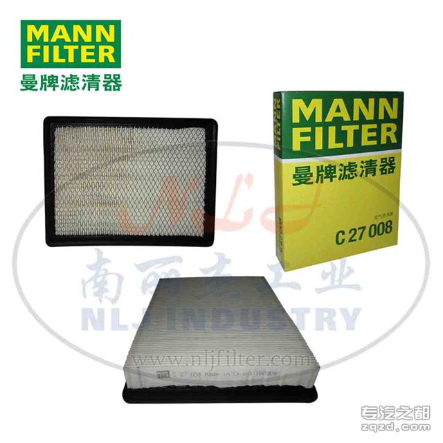 MANN-FILTER(曼牌滤清器)空气滤清器滤芯C27008