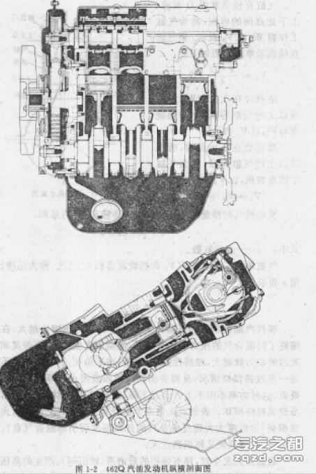 微型汽车发动机总体构造概述