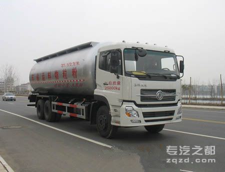 供应楚胜牌CSC5250GFLD9型粉粒物料运输车