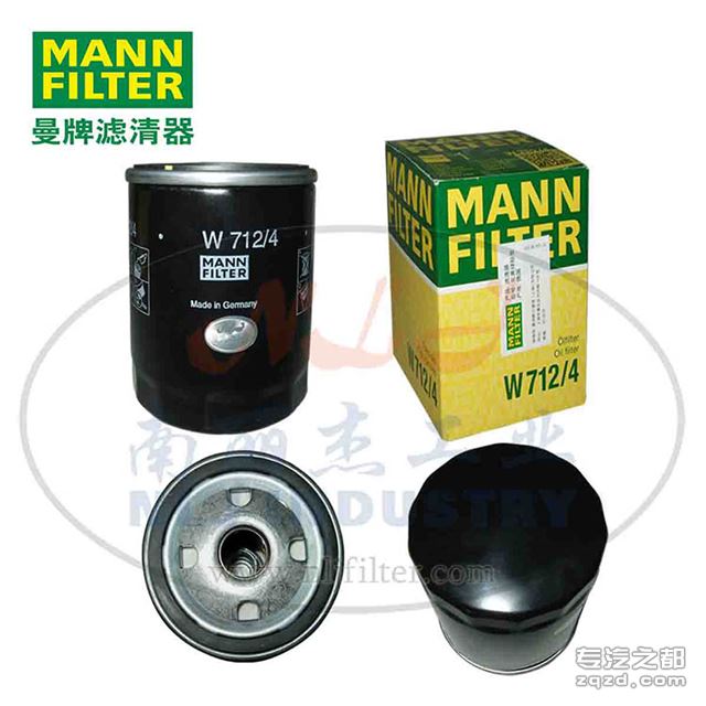 MANN-FILTER(曼牌滤清器)机油滤清器W712/4