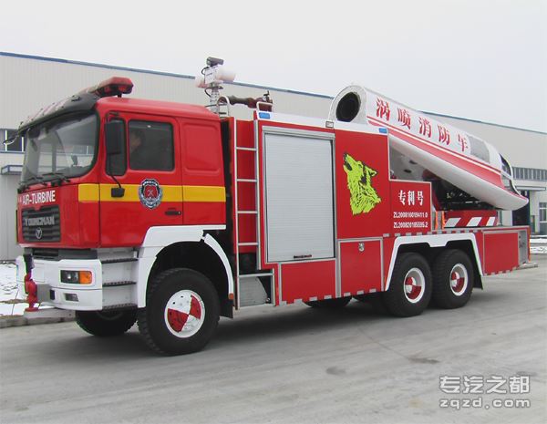 安徽浩淼推出涡喷消防车 填补国内空白 