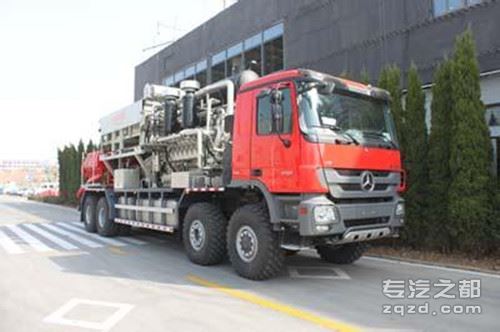 世界首台4500水马力涡轮压裂车北京石油展问世