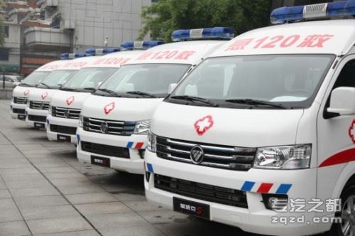 湖南省卫生厅接收75辆福田蒙派克S医疗车