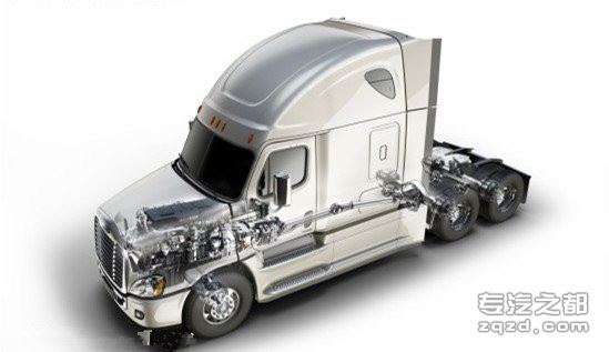 斯凯迪亚卡车将装配底特律全新集成动力系统