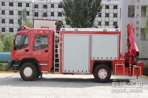 宁夏银川消防支队3辆五十铃抢险救援车到位
