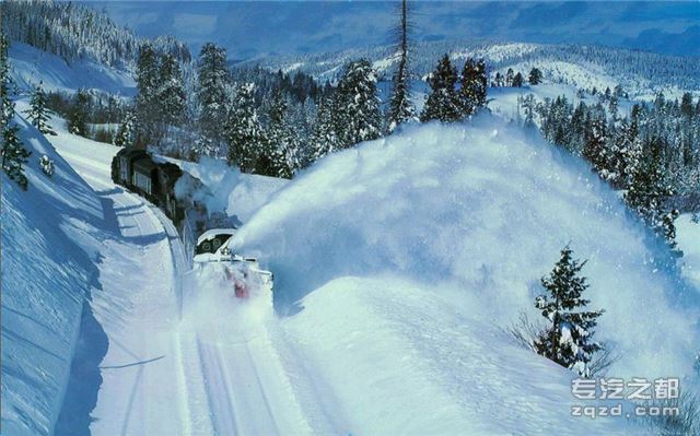 冬天就看冬天的车 欧美除雪车大图欣赏