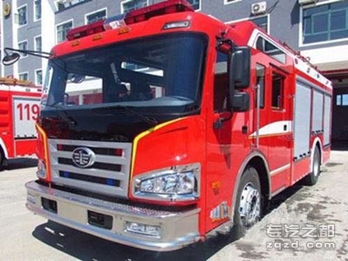 吉林白城政府购置新消防车