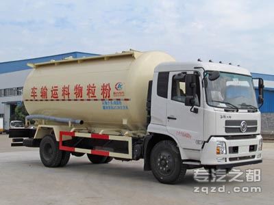 东风8吨粉粒物料运输车厂家价格