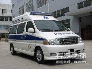 金杯牌SY5031XJHJ-GSBG型监护型救护车