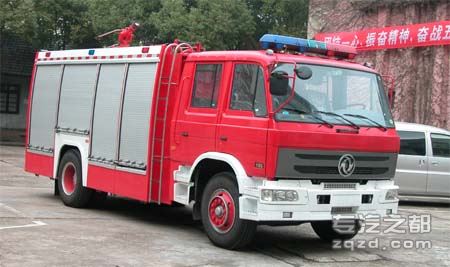 上格牌SGX5151GXFSG55型水罐消防车