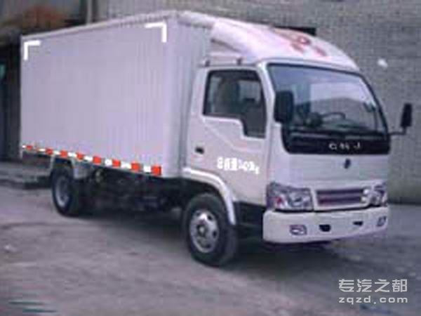 南骏牌CNJ5030XXYED28B型厢式运输车