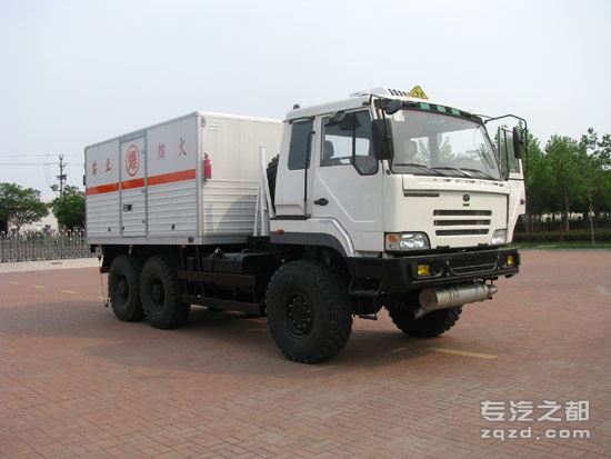 中天之星牌TC5220XQY型石油物探沙漠爆破器材运输车