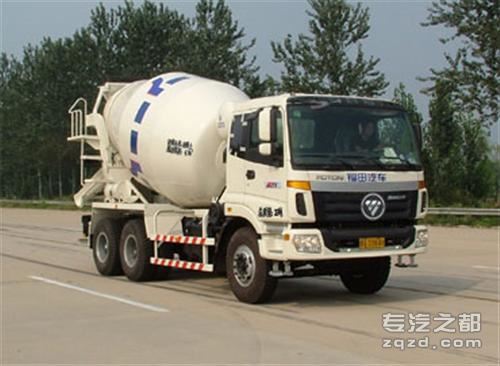 福田牌BJ5253GJB-S2型混凝土搅拌运输车