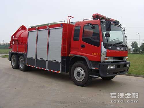 捷达消防牌SJD5220TXFHX30W型化学洗消消防车