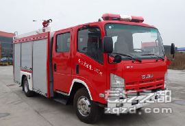 海盾牌JDX5100GXFSG35型水罐消防车