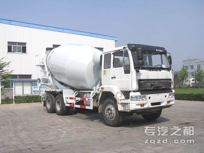 东岳牌ZTQ5250GJBZ1N42型混凝土搅拌运输车