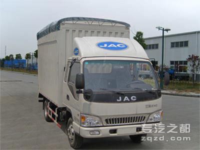 江淮牌HFC5121XXBK1R1GZT型蓬式运输车