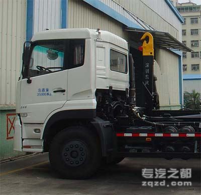 供应东风EQ5256ZXXS4车厢可卸式垃圾车