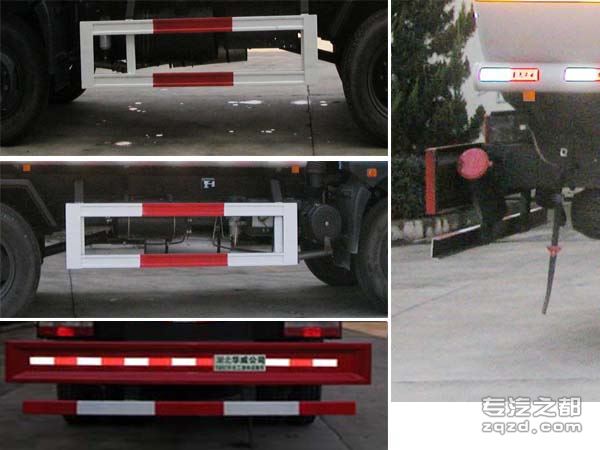 华威驰乐牌SGZ5160GRYEQ3型易燃液体罐式运输车
