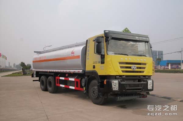 华威驰乐牌SGZ5250GRYCQ4型易燃液体罐式运输车