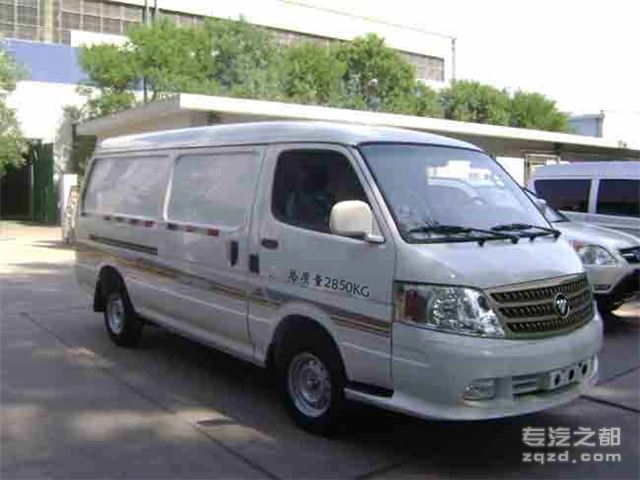 福田牌BJ5036EC2VA-1型厢式运输车