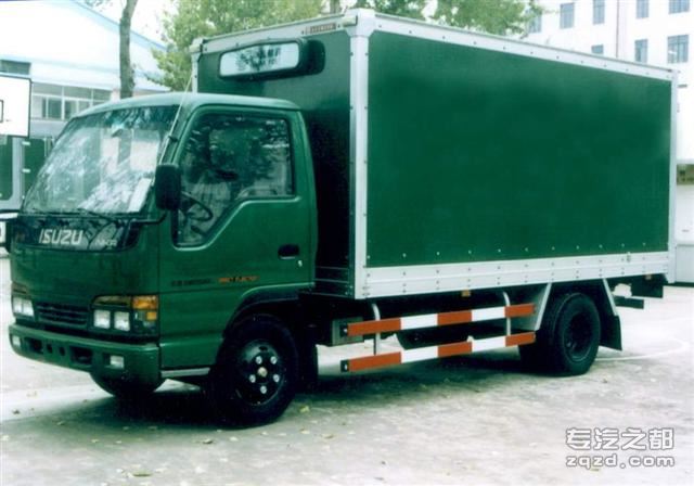 鲁威牌SYJ5050XXY型厢式运输车                                                                    -图片1