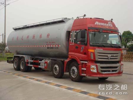 楚风牌HQG5310GFLBJ3型粉粒物料运输车-图片1