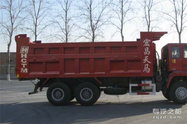 宏昌天马牌SMG3253CQM36H5T型自卸汽车                                                             -图片3