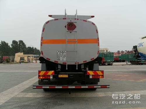 中集牌ZJV5310GYYDYCA型运油车-后部图片