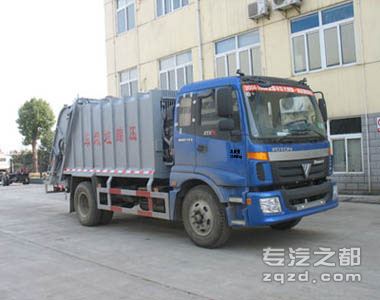 楚风牌HQG5133ZYSBJ型压缩式垃圾车-图片1