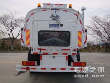 石煤牌SMJ5250GQXDC3型高压清洗车-后部图片
