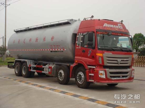 楚风牌HQG5317GFLBJ3型粉粒物料运输车-图片1